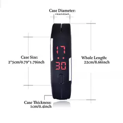 Новый LED часы Для мужчин Для женщин Часы разноцветные резиновые творческие цифровые часы Календари Smart LED Электронный Наручные Часы Montre Femme