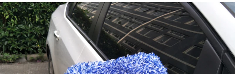 Новая микрофибра автомобиля для окна автомобиля стиральная перчатка мягкая синель садовые перчатки кухня уход за автомобилем щетка ручное полотенце инструмент для чистки