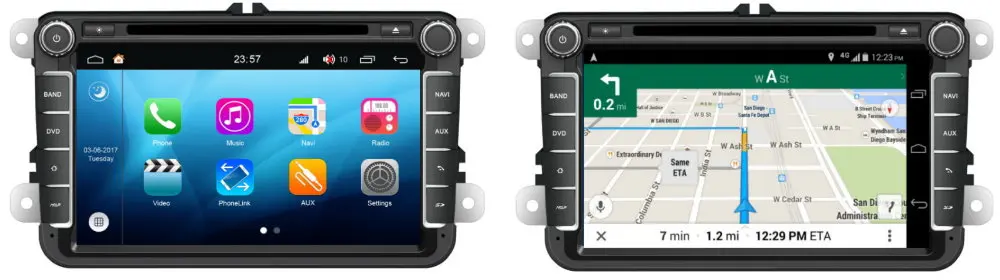 Perfect Auto DVD Player GPS Navigation For Volkwasgen VW Eos 2006~2015 Car Android Multimedia System HD Screen Radio Stereo Head Unit 1