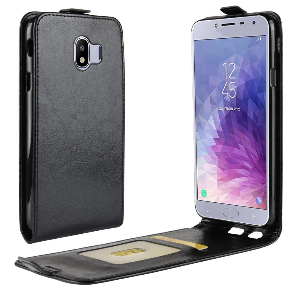 Luxury PU Leather Cover For Samsung Galaxy J6 Plus 2018 J4 J4Plus J415F J415 SM-J415F Protection Flip Case Capa | Мобильные телефоны
