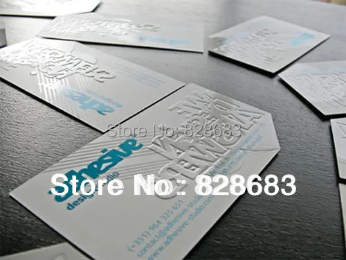 200 шт 2 цвета печатная бумага визитная карточка с тиснение логотипа-90* 54mm-350gms художественная бумага