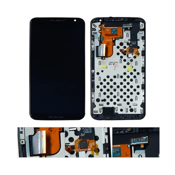 

For motorola Nexus 6 XT1100 XT1103 LCD Display Touch Screen Digitizer Assembly Replacement With Frame
