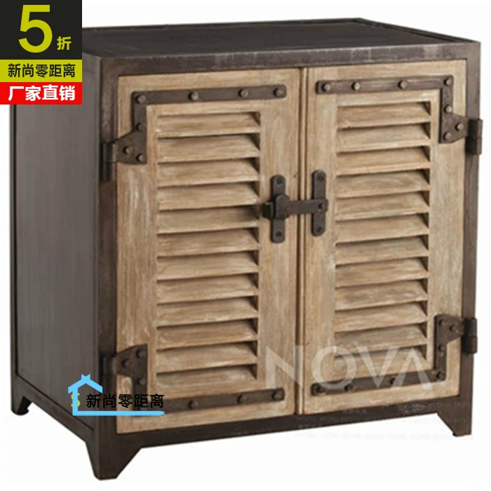 loft American country to do the old retro spell color creative lockers