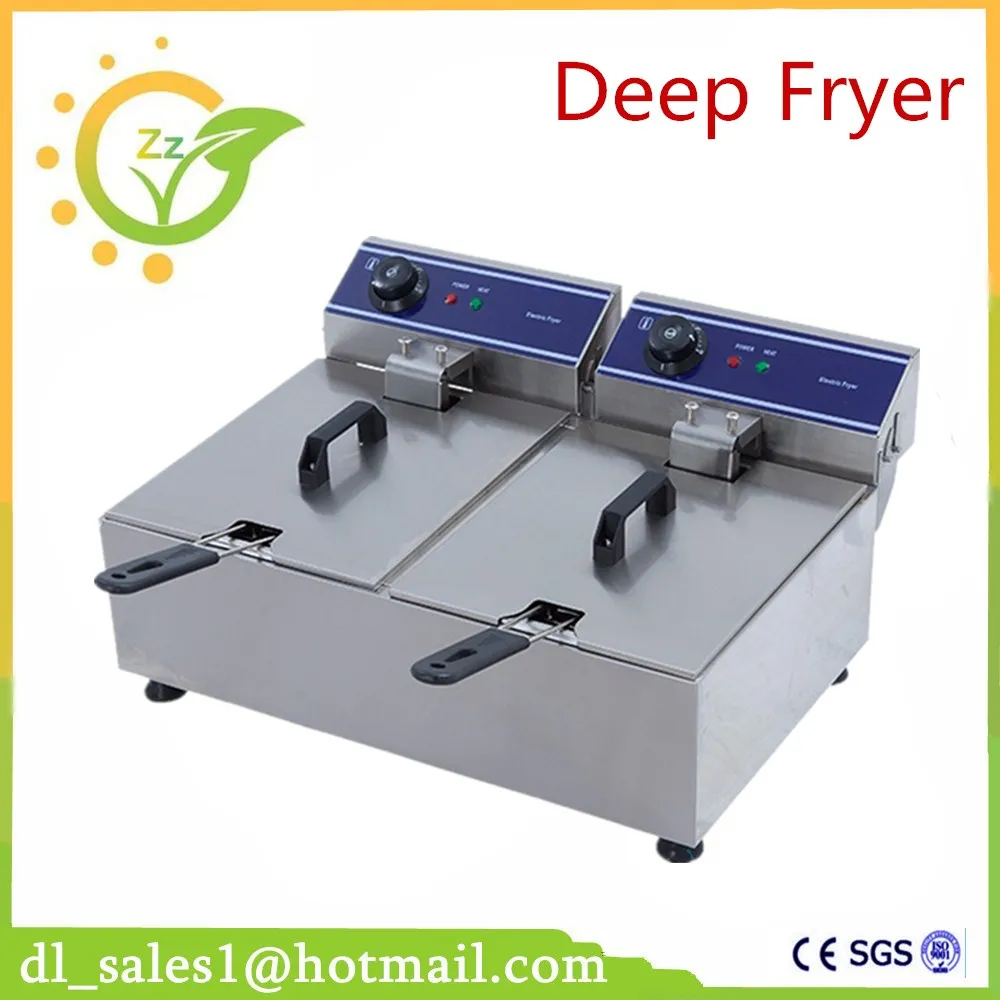 Buy 1PC Stainless Steel Commercial Electric Deep Fryer