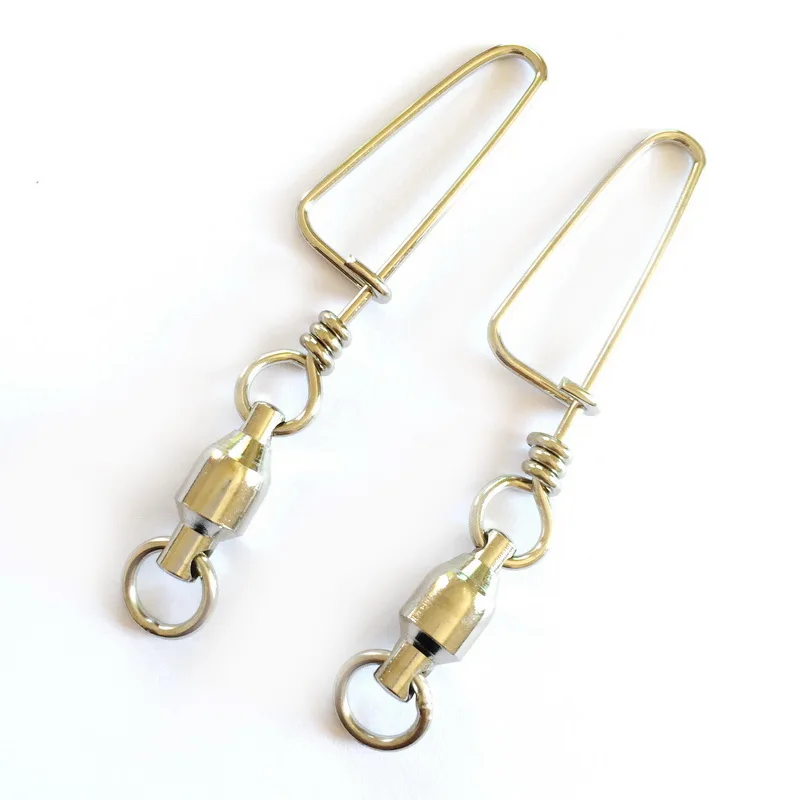 Rolling Swivel Fishing Snap Connector Size 0 10 Bait Lure Spoon Lure