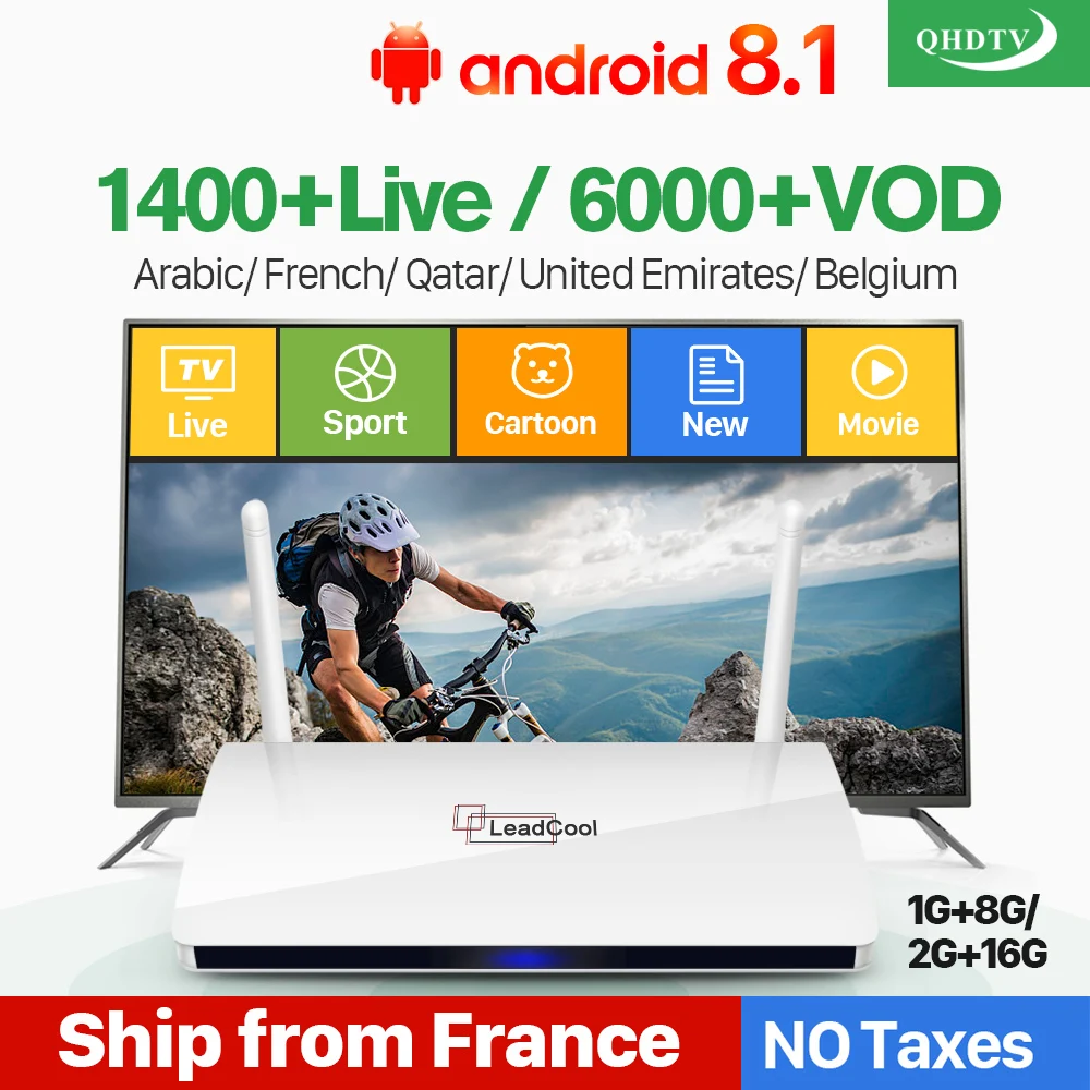 France Dalletektv Leadcool QHDTV