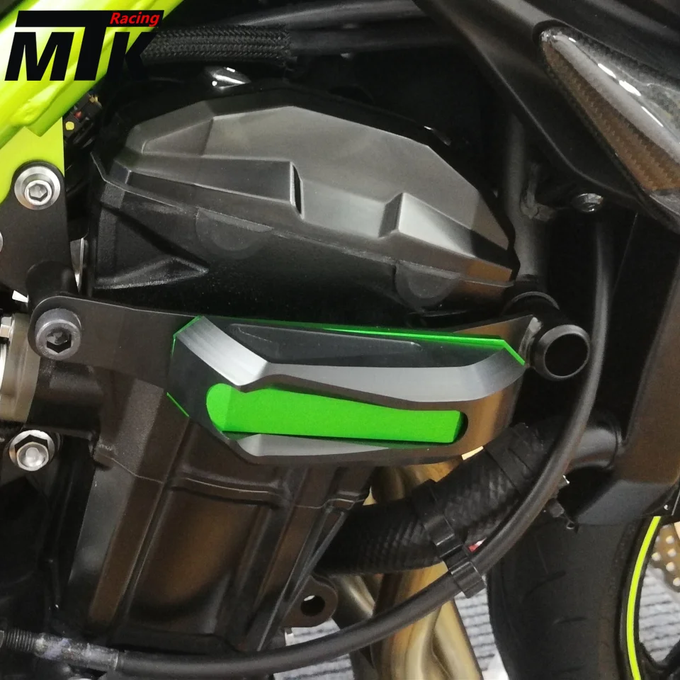 

MTKRACING New 2017 Motorcycle Engine Cover Crash Pads Frame Protector Slider For Kawasaki Z900 2017