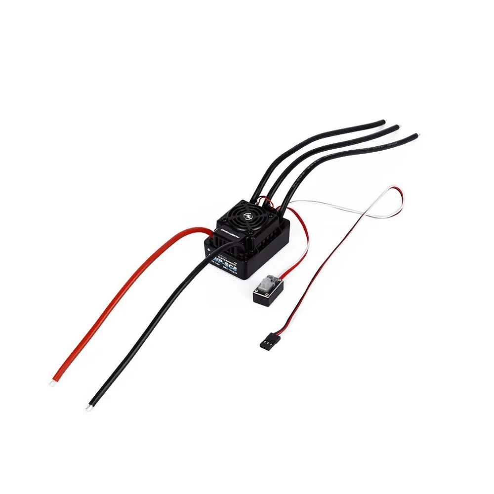 

EZRUN WP-SC8 Waterproof 120A Sensorless Brushless ESC FOR 1/10 1/8 Buggy