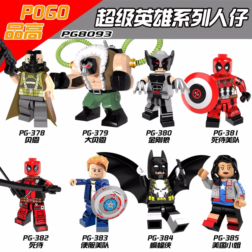 PG8093 Super Heroes El Dorado Spider Man Proxima Midnight Boomerang Killmonger Building Blocks Action Brick For Children Toys | Игрушки и