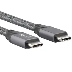 Зарядка износостойкость USB 3,1 интегрированный Тип C Gen 2 разъем анти помех кабель для передачи данных Аксессуары синхронизация Быстрая