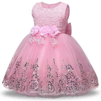 

Girls Dress 2018 Sequins Dress 2-10 yrs Children Dresses Sleeveless Mesh Princess Kids Wedding Party Gowns Prom Clothes for Girl