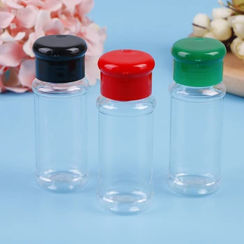 

3Pcs Outdoor Camping Salt Seasoning Box Picnic Spice Bottle Jar Funnel Portable Camping Travel Tableware Camping Equipment