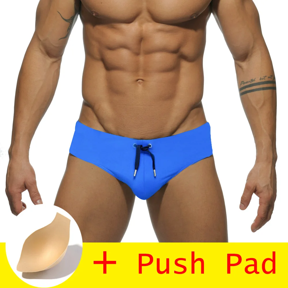 

17 Styles Sexy Gay Swimwear Men Brief With Pad Swimming Shorts For Men Swimsuit Swimming Trunks Mens Swimming Shorts Sunga