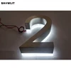 Backlit House Number Custom 8'' Height Door Numbers Modern House Numbers Ligthing House Numbers ► Photo 3/5