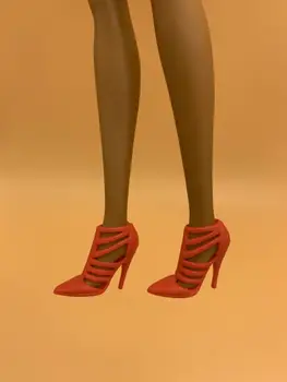 

Topupyou doll shoes red shoes for barbie dolls Topup18