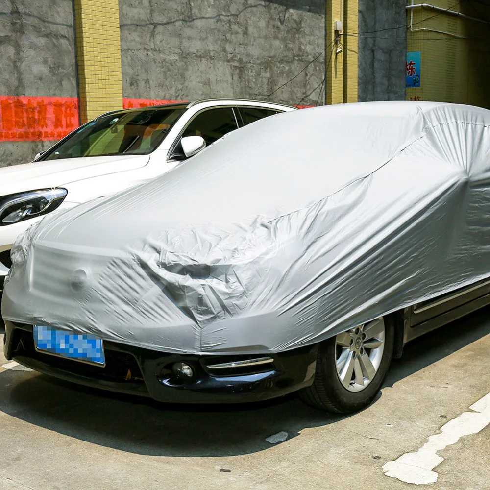 Full Car Cover Breathable Anti Dust Scratches Waterproof Sun Snow Dust