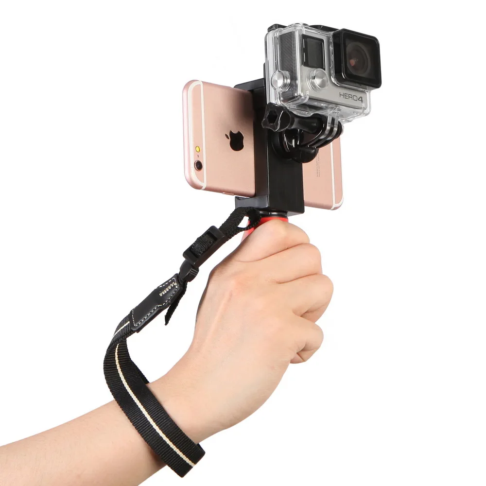 Мини ручной стабилизатор видео Steadicam мобильный телефон камера Gopro SJCAM|Штативы| |