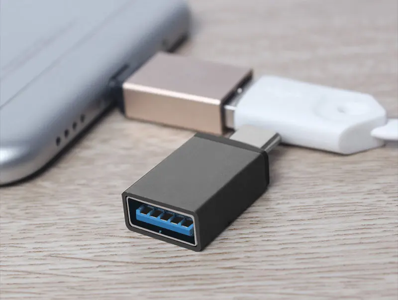 USB OTG type C к USB 3,0 адаптер OTG Быстрая зарядка данных type-C кабели для мобильных телефонов конвертер для Macbook samsung Xiaomi Oneplus