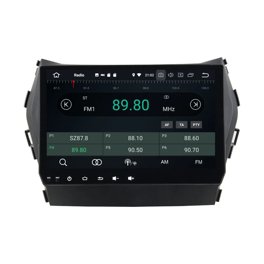 Excellent Android 8.0 Car Stereo DVD Radio GPS Navigation for Hyundai Santa Fe ix45 2013-2016 4GB RAM Bluetooth WIFI Mirror-link 32GB ROM 5