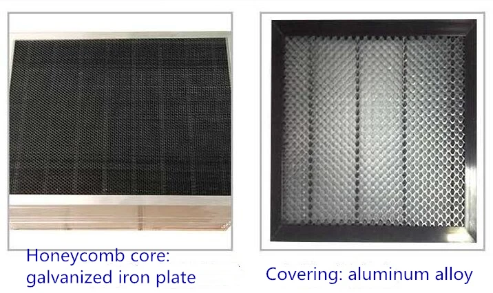900mm x 800mm wood box frame Panel Laser Engraving Cutting Machine Honeycomb Platform Fabric  Platform Honeycomb Laser Table