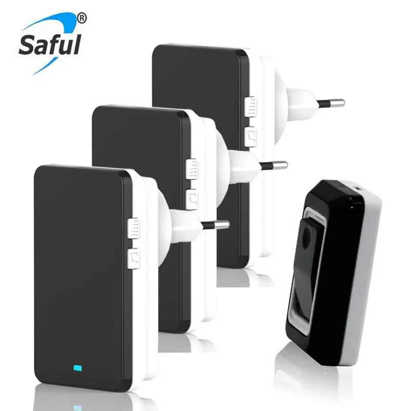 Waterproof Wireless Door Bell AC220V 28 Melody Easy Set Up Home