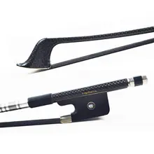4/4 NEW Carbon Fiber FRENCH Double Bass Bow PERNAMBUCO! High Quality Natural Horse Hair, All Parts Professional Fitted, Hurry