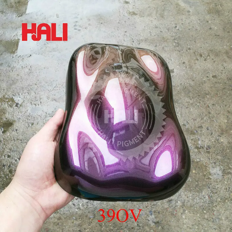 카멜레온 안료 색상 변환 안료 색상 플립 안료 품목:39SB 색상:오렌지-블루 무게:10gram.