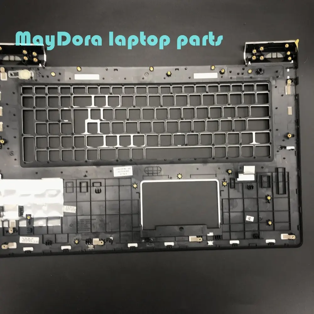 Абсолютно чехол для lenovo IdeaPad 700 700-17ISK 700-17 Подставка для рук Британская клавиатура рамка Верхняя Крышка Серебряный 46007C090003