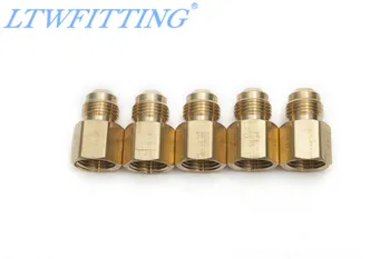 

LTWFITTING Brass Flare 3/8" OD x 3/8" Female NPT Female Connector Tube Fitting