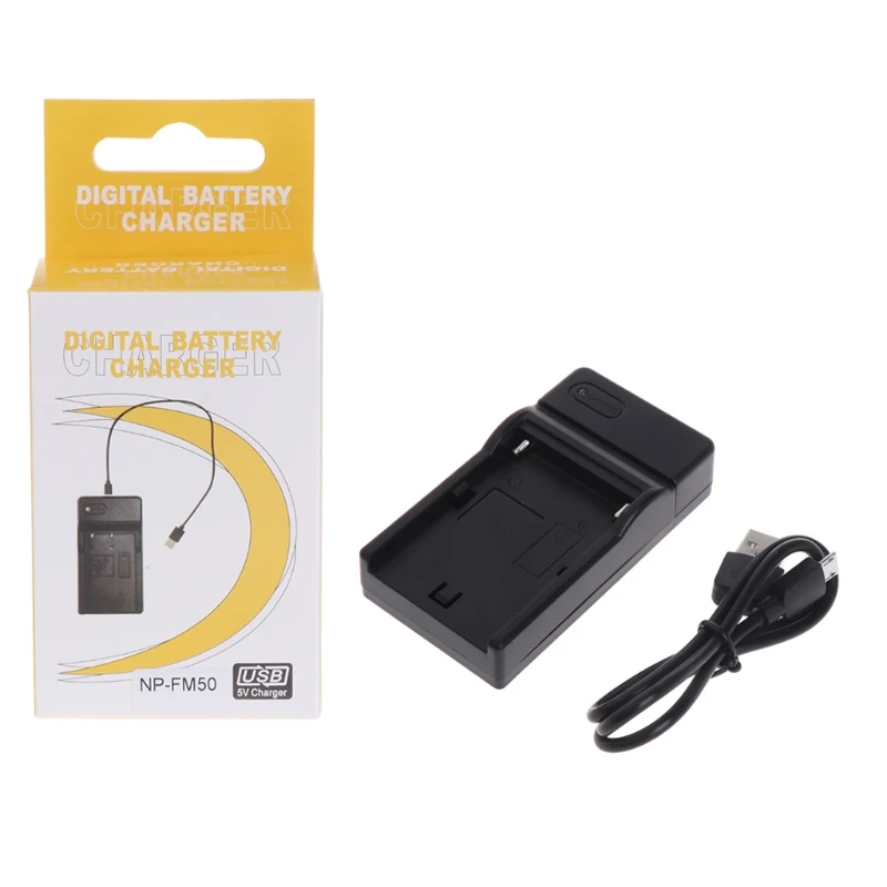 

BGEKTOTH USB Battery Charger For Sony NP-F550 F570 F770 F960 F970 FM50 F330 F930 Camera