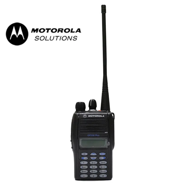 128 Каналы Motorola GP338 Плюс/PRO7150 Elite mini Walkie Talkie с клавиатурой кнопка аварийного