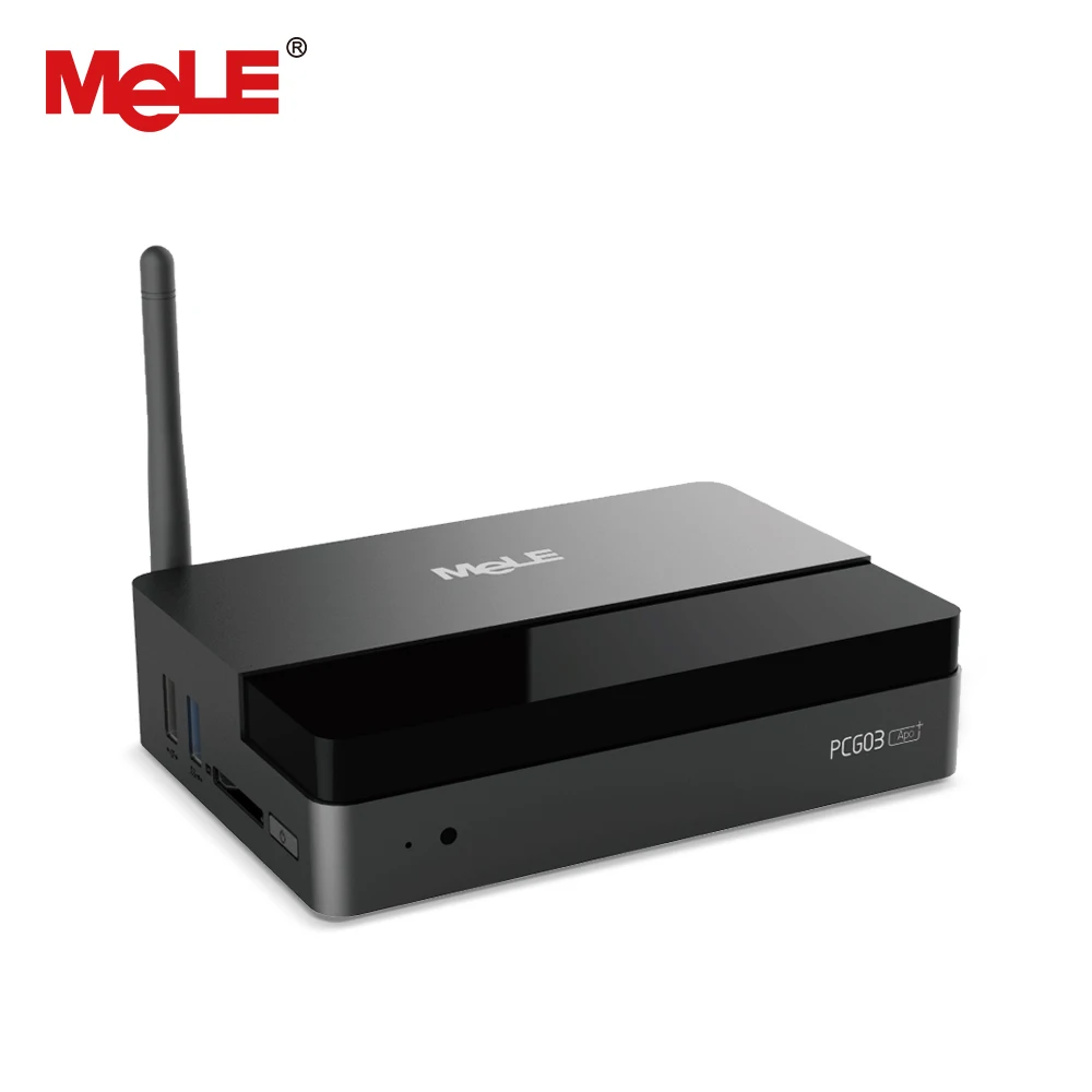 Без вентилятора Windows 10 Mini PC Меле PCG03 Apo 4G 32 г 4 ядра Intel Apollo Lake Celeron n3450 К HDMI VGA USB3.0 M.2 SSD