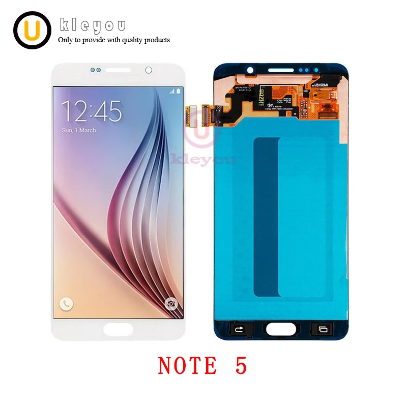 

Free Shipping tested For Samsung Note 5 LCD N920F Display LCD Screen Touch Digitizer Assembly Note5 Replacement