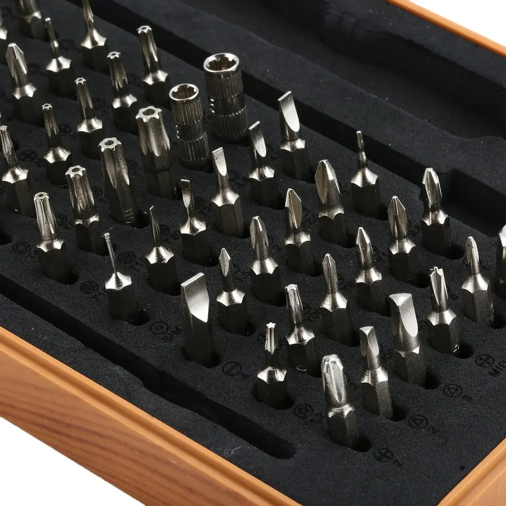 69 Набор отверток для ПК серии мини сцепление Cross Point Hex щелевые Совет DIY Repair Tool Kit