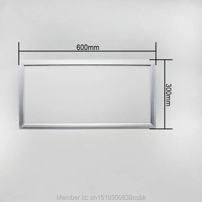 (12 шт./лот) 3 года гарантии 100-110lm/W CE RoHS 24 Вт 300x600 300*600 светодиодный Панель затемнения 300x600 мм 30x60 см