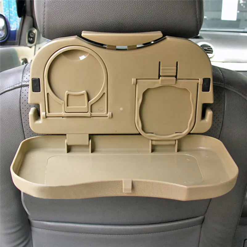 

NEW Folding Auto Car Back Seat Table Drink Food Cup Tray Holder Stand Desk car-styling holdes containers case car accessories