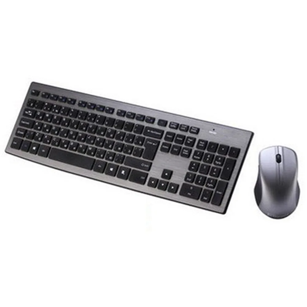 

High quality Russian 2.4G Wireless keyboard mouse combo with USB Receiver for Desktop,Computer PC,Laptop and Smart TV