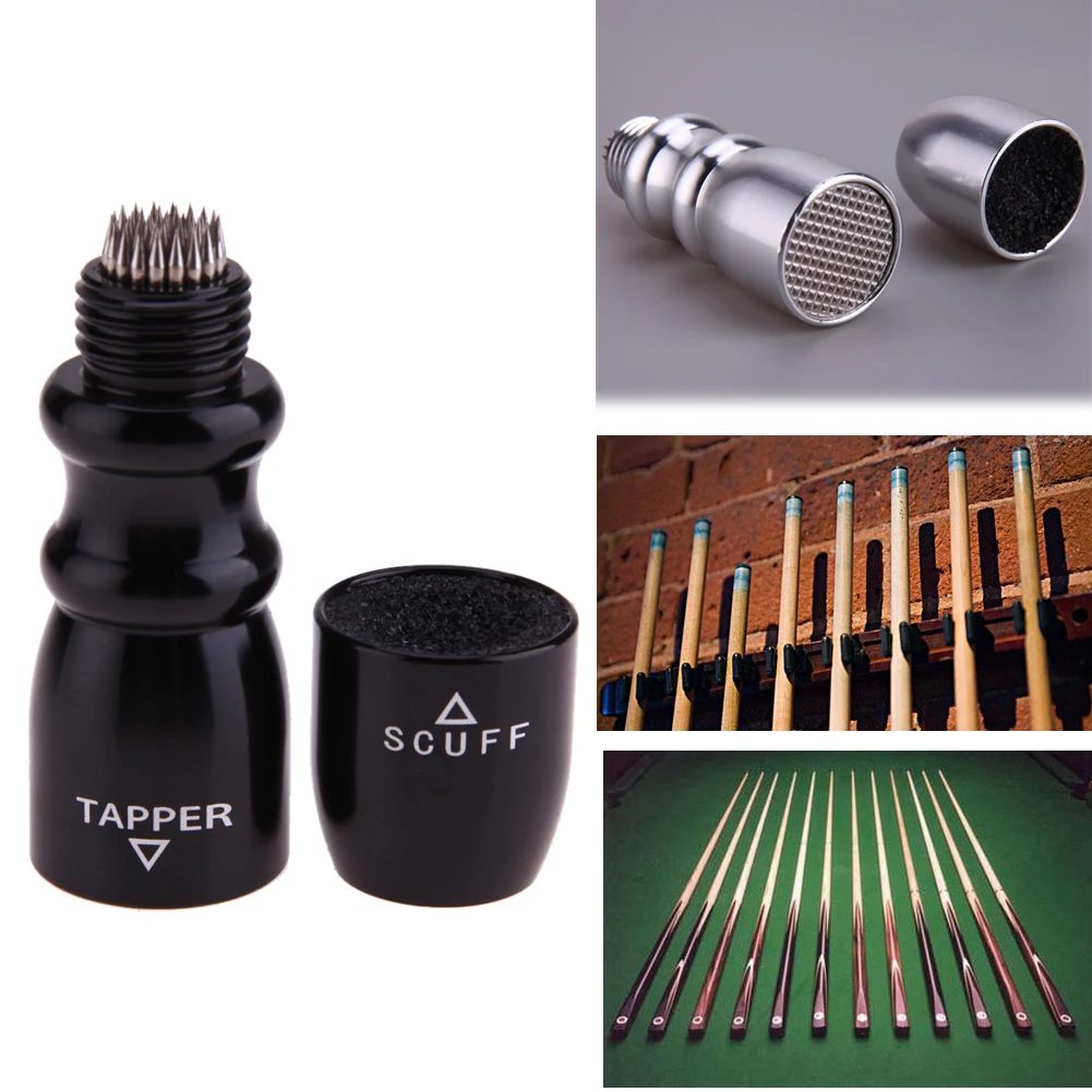 3 In 1 Cone Shape Pool Billiard Cue Stick Tip Tool Shaper Scuffer 3 In 1 Cone Shape Pool Billiard Cue Stick Tip Tool Shaper Scuffer