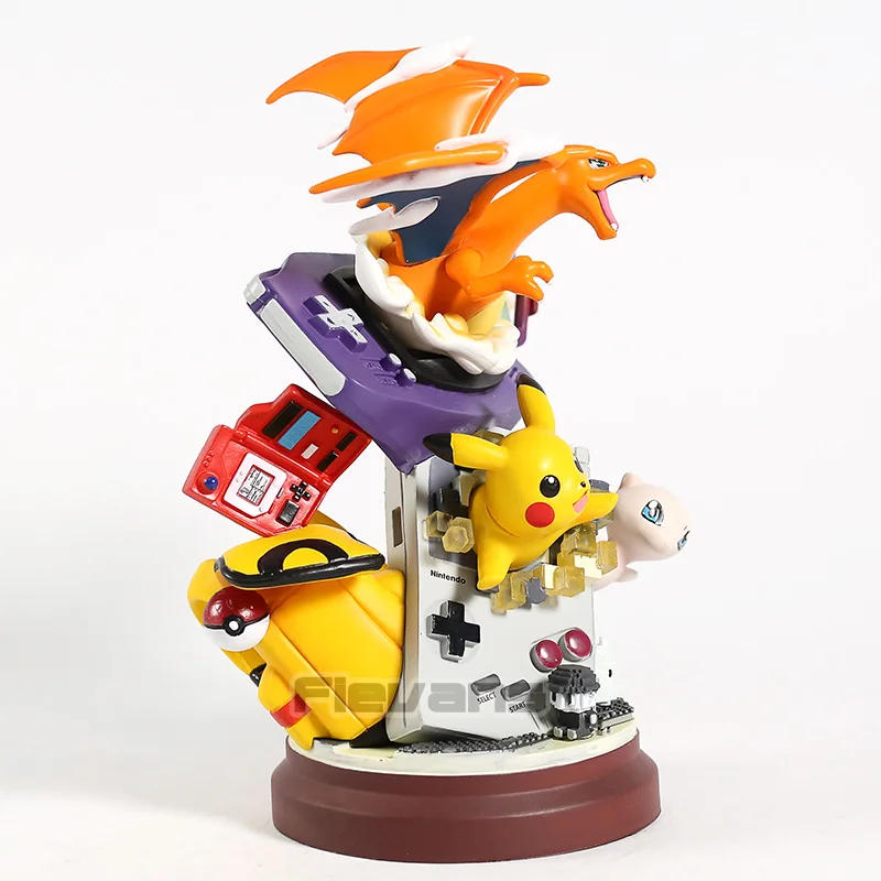 Аниме монстр Charizard Mew ПВХ фигурка Коллекционная модель игрушка статуя