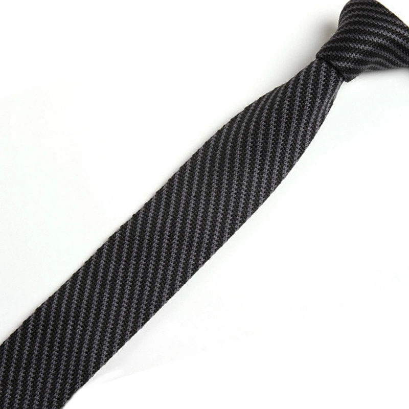 Для Мужчин's Темно-синие полосатый вязать шеи галстук тонкий Тощий Вязаные Галстуки для свадьбы жениха Вечерние галстук Классическая