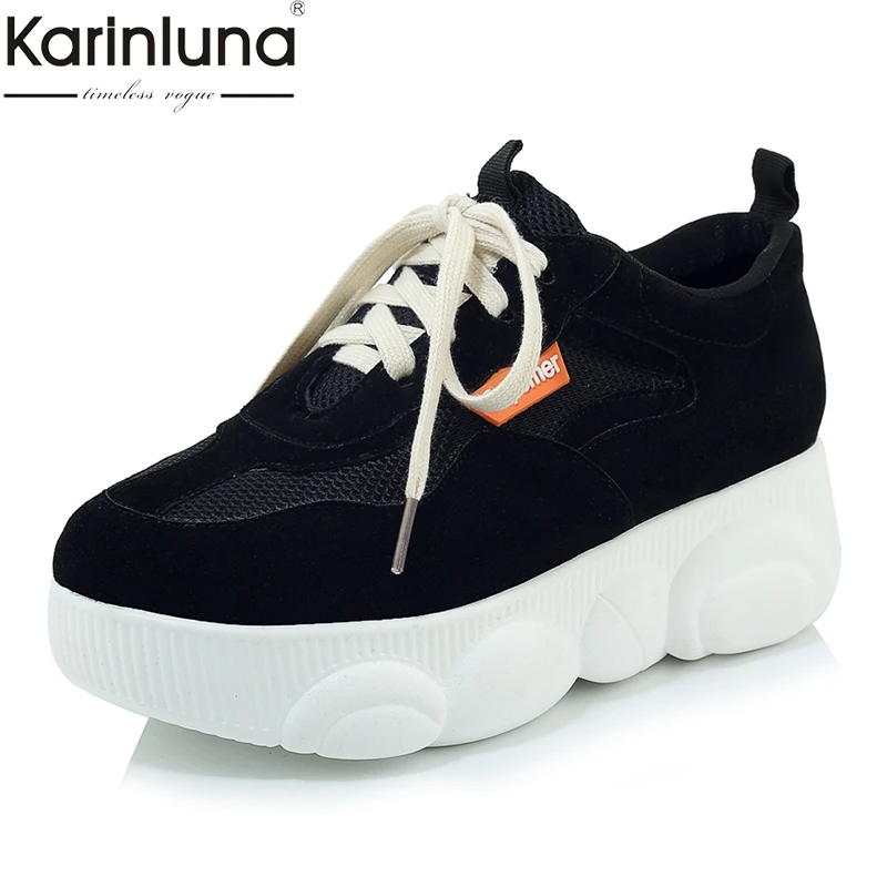 

Karinluna hot sale plus size 46 chunky sneakers comfortable light women shoes woman casual leisure spring flats girls footwear