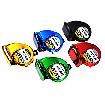 

1pc Universal Waterproof Loud Snail Air Horn Siren 115dB For Truck Motorcycle horn high-pitched speaker