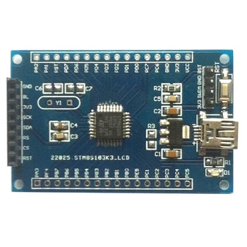 

STM8S103K3T6 core board development board with SPI LCD interface