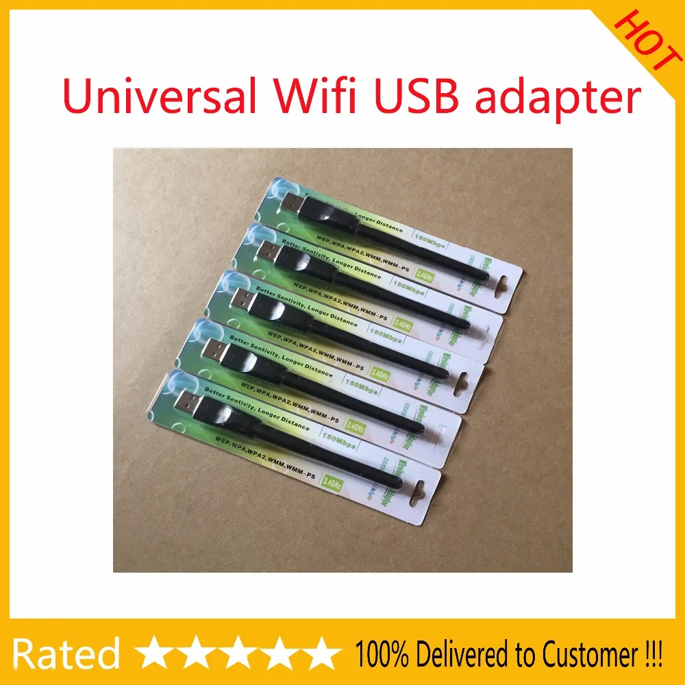 

receptor wifi usb adapter 3pcs/5pcs RT5370 Mini USB WiFi adapter For tocomfree s929 skysat freesat v8 super v7 ratlink 5370