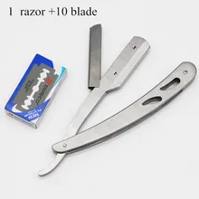 ACRM-2 прямой мужской станок для бритья Titan Navalha деревянная ручка Barbeador медная ручная бритва Классическая бритва