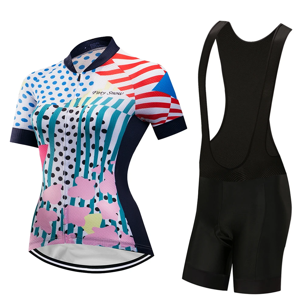 Firty Snow Cycling Jersey Sets Short Sleeve Women's ... Firty Snow Cycling Jersey Sets Short Sleeve Women's ...