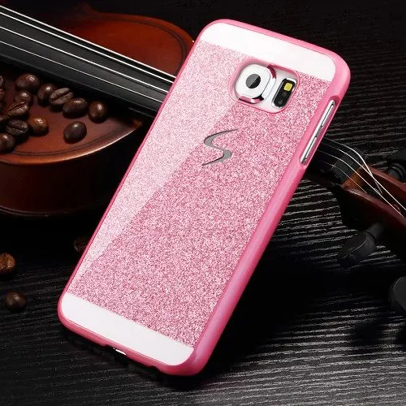Жесткий пластиковый Чехол со стразами и кристаллами для Samsung Galaxy S6 S7 Edge Plus S5 A3 A5 A7 J5