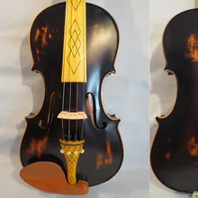 Новинка 4/4 скрипка твердая ель Топ и клен задняя сторона ручной работы хороший тон#12685