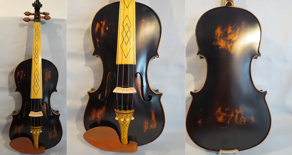 

NEW 4/4 violin Solid spruce top and maple back side handmade nice tone #12685