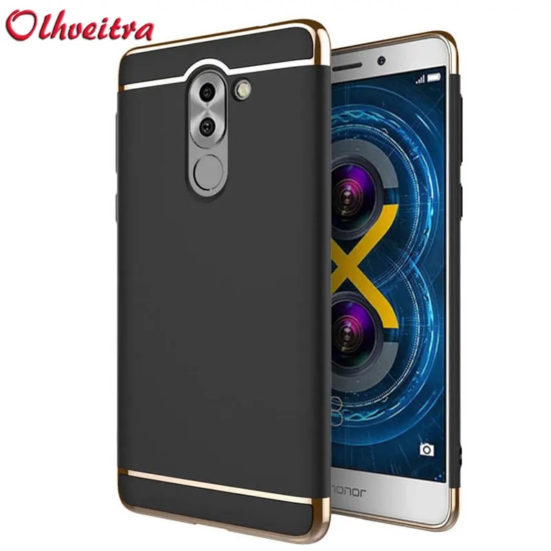 Phone Back Cover For Huawei Honor 6X / Mate 9 Lite Case Original Hard PC 3 in 1 Protective Shockproof GR5 2017 | Мобильные телефоны